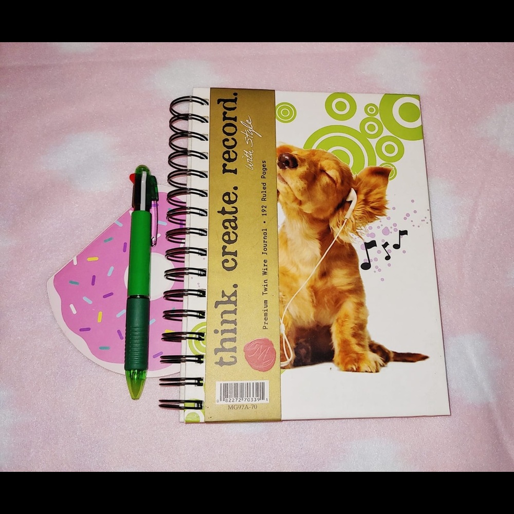 RARE Design Cute Dog That Rocks Journal